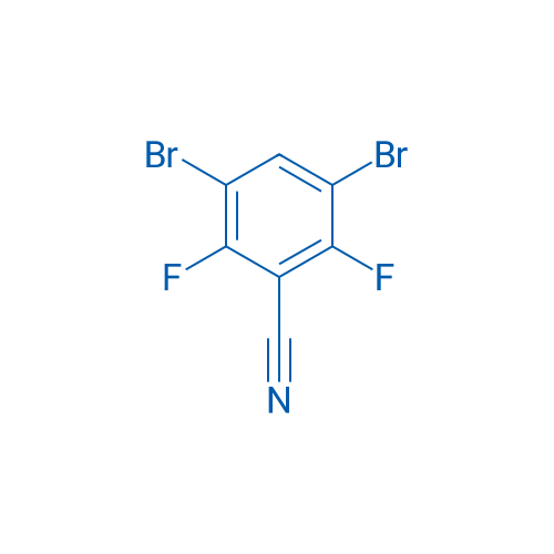 3,5-Dibromo-2,6-difluorobenzonitrile 250mg