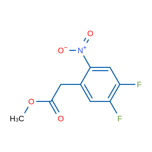 Methyl 2-(4,5-difluoro-2-nitrophenyl)acetate 1g