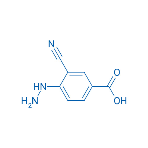 3-Cyano-4-hydrazinylbenzoic acid 1g
