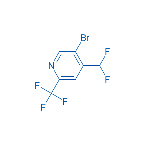 5-Bromo-4-(difluoromethyl)-2-(trifluoromethyl)pyridine 1g