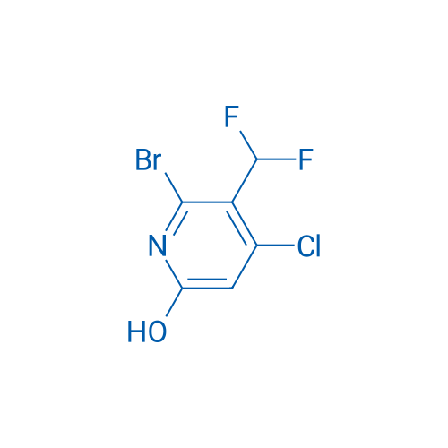 6-Bromo-4-chloro-5-(difluoromethyl)pyridin-2-ol 1g