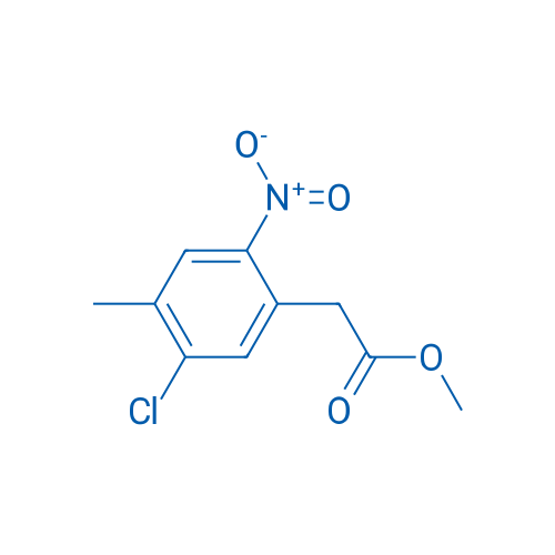 Methyl 2-(5-chloro-4-methyl-2-nitrophenyl)acetate 1g