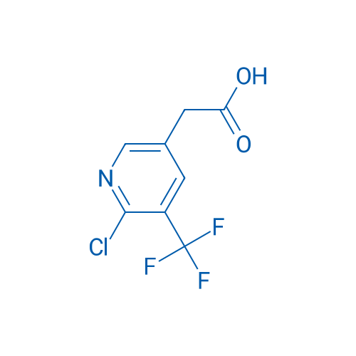 2-(6-Chloro-5-(trifluoromethyl)pyridin-3-yl)acetic acid 250mg
