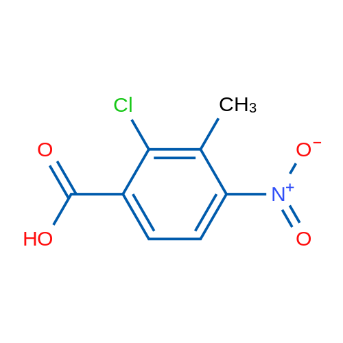 2-Chloro-3-methyl-4-nitrobenzoic acid 1g