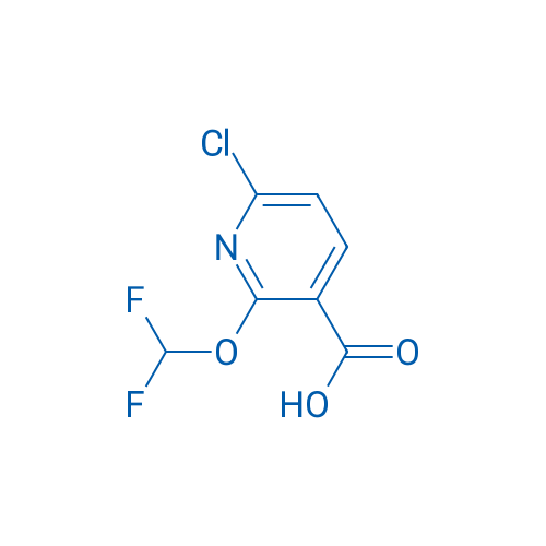 6-Chloro-2-(difluoromethoxy)nicotinic acid 100mg