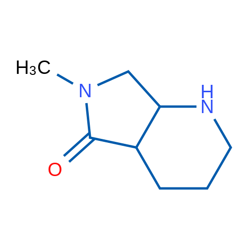 6-Methyl-octahydro-1H-pyrrolo[3,4-b]pyridin-5-one 1g
