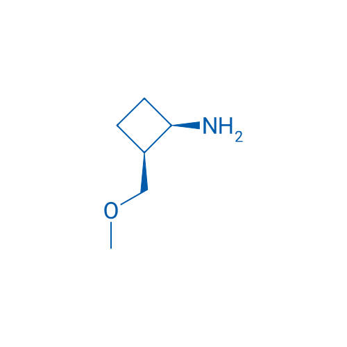 rel-(1R,2S)-2-(Methoxymethyl)cyclobutan-1-amine 250mg