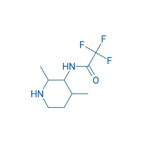 N-2,4-Dimethylpiperidin-3-yl-2,2,2-trifluoroacetamide 1g