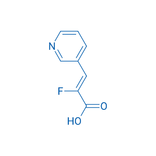 2-Fluoro-3-(pyridin-3-yl)acrylic acid 100mg