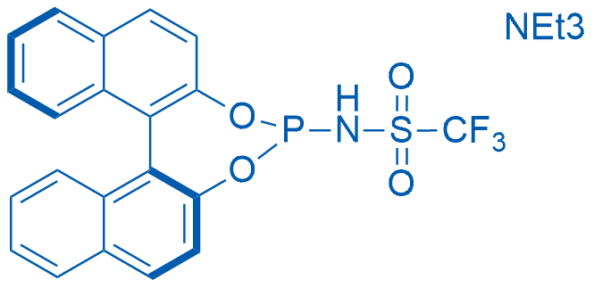 N-[(11bS)-Dinaphtho[2,1-d:1',2'-f][1,3,2]dioxaphosphepin-4-yl]-1,1,1-trifluoromethanesulfonamide triethylamine adduct 1g