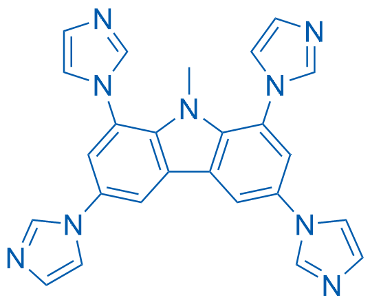 1,3,6,8-Tetra(1H-imidazol-1-yl)-9-methyl-9H-carbazole 250mg