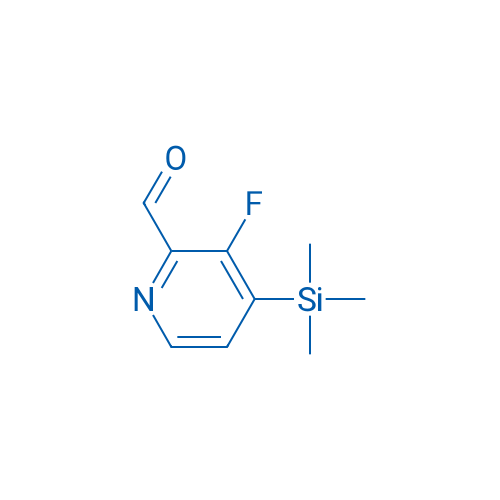 3-Fluoro-4-(trimethylsilyl)pyridine-2-carbaldehyde 250mg