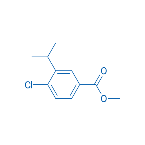 Methyl 4-chloro-3-isopropylbenzoate 250mg