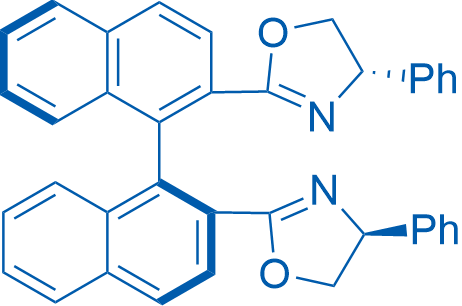 (1S)-2,2'-Bis((S)-4-phenyl-4,5-dihydrooxazol-2-yl)-1,1'-binaphthalene 1g