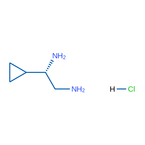 (S)-1-Cyclopropylethane-1,2-diamine hydrochloride 1g