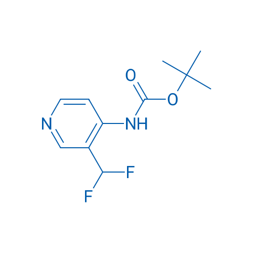 tert-Butyl N-[3-(difluoromethyl)-4-pyridyl]carbamate 1g
