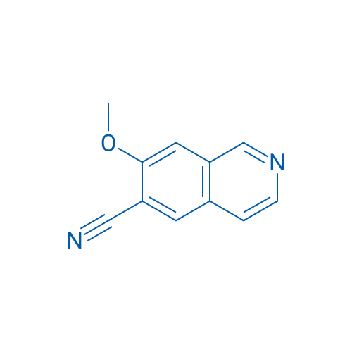7-Methoxyisoquinoline-6-carbonitrile 250mg