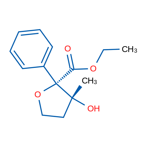 Ethyl (2S,3R)-3-hydroxy-3-methyl-2-phenyloxolane-2-carboxylate 1g