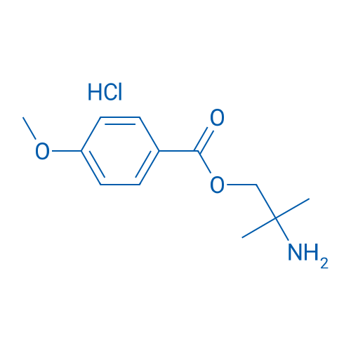 2-Amino-2-methylpropyl 4-methoxybenzoate hydrochloride 250mg