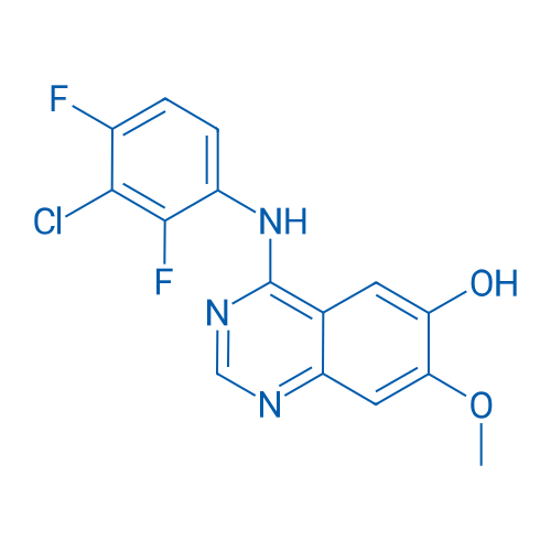4-((3-Chloro-2,4-difluorophenyl)amino)-7-methoxyquinazolin-6-ol 1g