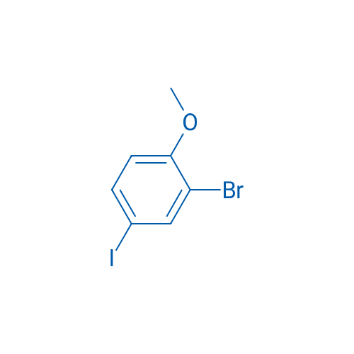 2-Bromo-4-iodo-1-methoxybenzene 250mg