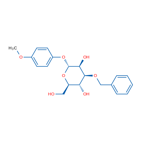 4-MEthoxyphenyl 3-o-benzyl-alpha-d-mannopyranoside 1g