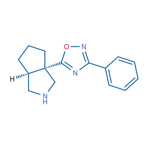 5-[(3AS,6aS)-octahydrocyclopenta[c]pyrrol-3a-yl]-3-phenyl-1,2,4-oxadiazole 1g