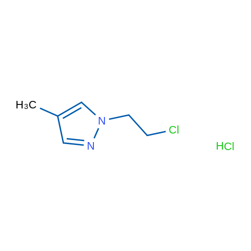 1-(2-CHloroethyl)-4-methyl-1h-pyrazole hydrochloride 250mg