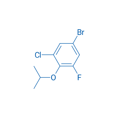 5-Bromo-1-chloro-3-fluoro-2-isopropoxybenzene 250mg