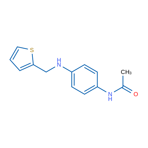 N-(4-((Thiophen-2-ylmethyl)amino)phenyl)acetamide 1g