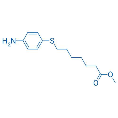 Methyl 7-((4-aminophenyl)thio)heptanoate 5g