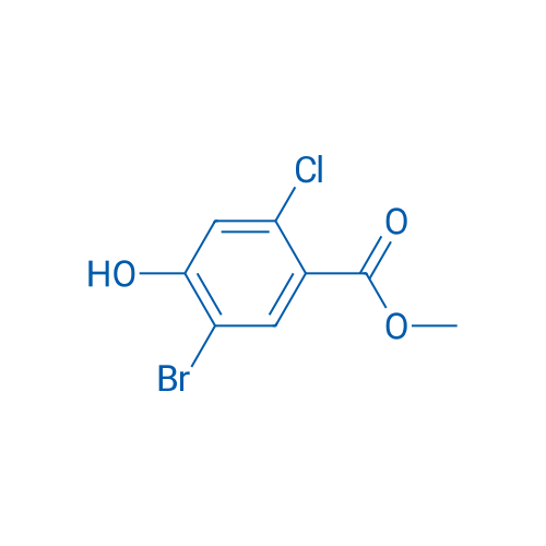 Methyl 5-bromo-2-chloro-4-hydroxybenzoate 250mg