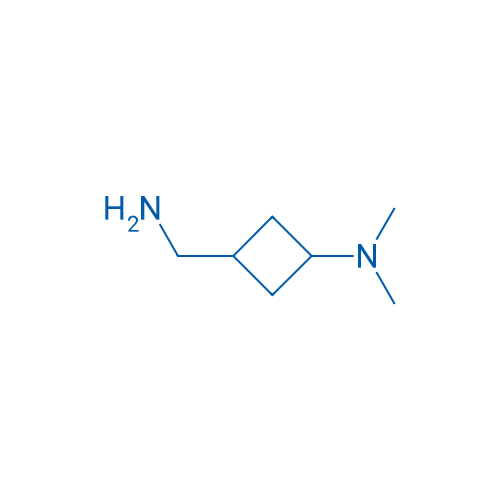 3-(aminomethyl)-N,N-dimethylcyclobutan-1-amine 250mg