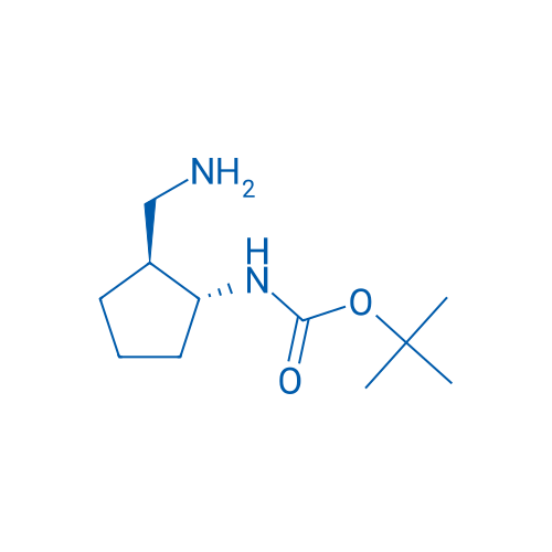 tert-Butyl ((1R,2S)-2-(aminomethyl)cyclopentyl)carbamate 100mg