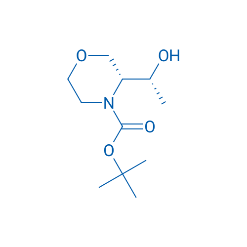 (R)-tert-Butyl 3-((R)-1-hydroxyethyl)morpholine-4-carboxylate 250mg
