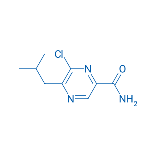 6-Chloro-5-isobutylpyrazine-2-carboxamide 1g