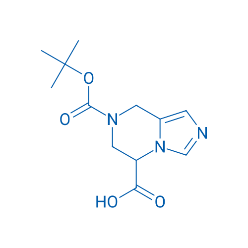 7-(tert-Butoxycarbonyl)-5,6,7,8-tetrahydroimidazo[1,5-a]pyrazine-5-carboxylic acid 100mg