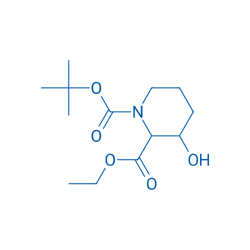 1,2-Piperidinedicarboxylic acid, 3-hydroxy-, 1-(1,1-dimethylethyl) 2-ethyl ester 1g