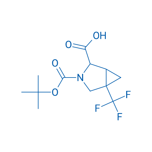 3-[(tert-Butoxy)carbonyl]-5-(trifluoromethyl)-3-azabicyclo[3.1.0]hexane-2-carboxylic acid 1g