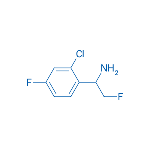 1-(2-Chloro-4-fluorophenyl)-2-fluoroethan-1-amine 1g