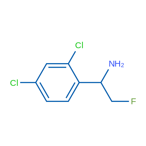 1-(2,4-Dichlorophenyl)-2-fluoroethan-1-amine 1g