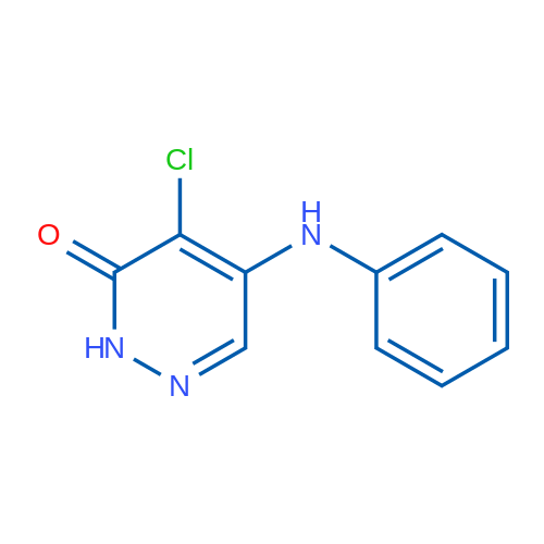 4-Chloro-5-(phenylamino)pyridazin-3(2H)-one 1g