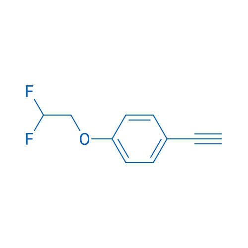 4-(2,2-Difluoroethoxy)phenylacetylene 250mg