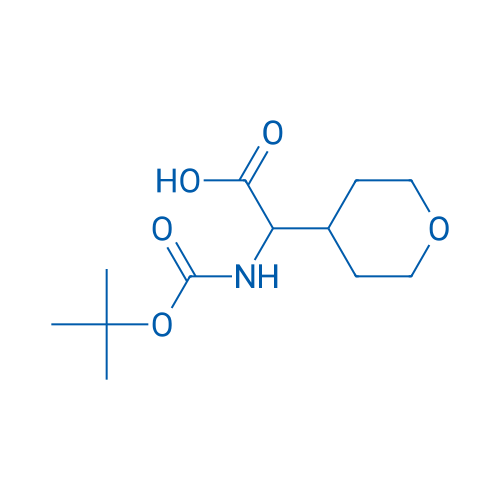 2-((tert-Butoxycarbonyl)amino)-2-(tetrahydro-2H-pyran-4-yl)acetic acid 1g