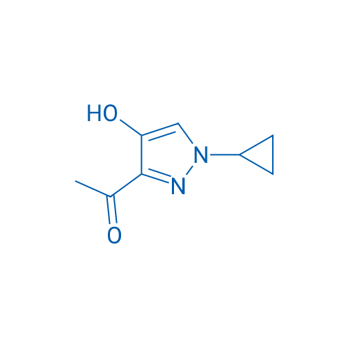 1-(1-Cyclopropyl-4-hydroxy-1H-pyrazol-3-yl)ethan-1-one 1g