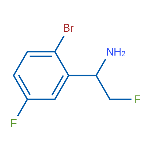 1-(2-Bromo-5-fluorophenyl)-2-fluoroethan-1-amine 1g
