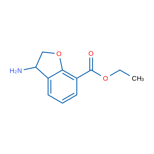 Ethyl 3-amino-2,3-dihydro-1-benzofuran-7-carboxylate 1g