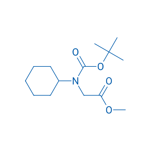 Methyl 2-((tert-butoxycarbonyl)(cyclohexyl)amino)acetate 1g