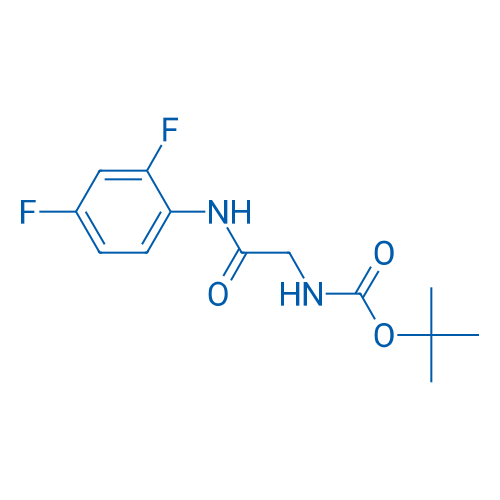 tert-Butyl N-{[(2,4-difluorophenyl)carbamoyl]methyl}carbamate 1g