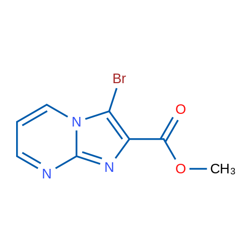 Methyl 3-bromoimidazo[1,2-a]pyrimidine-2-carboxylate 1g